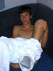 Sweet innocent shy teen boy in amateur pics