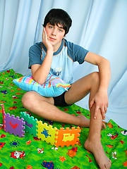Gorgeous teen boy perfect and tasty
